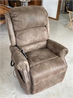 Suede Ultra Comfort lift chair