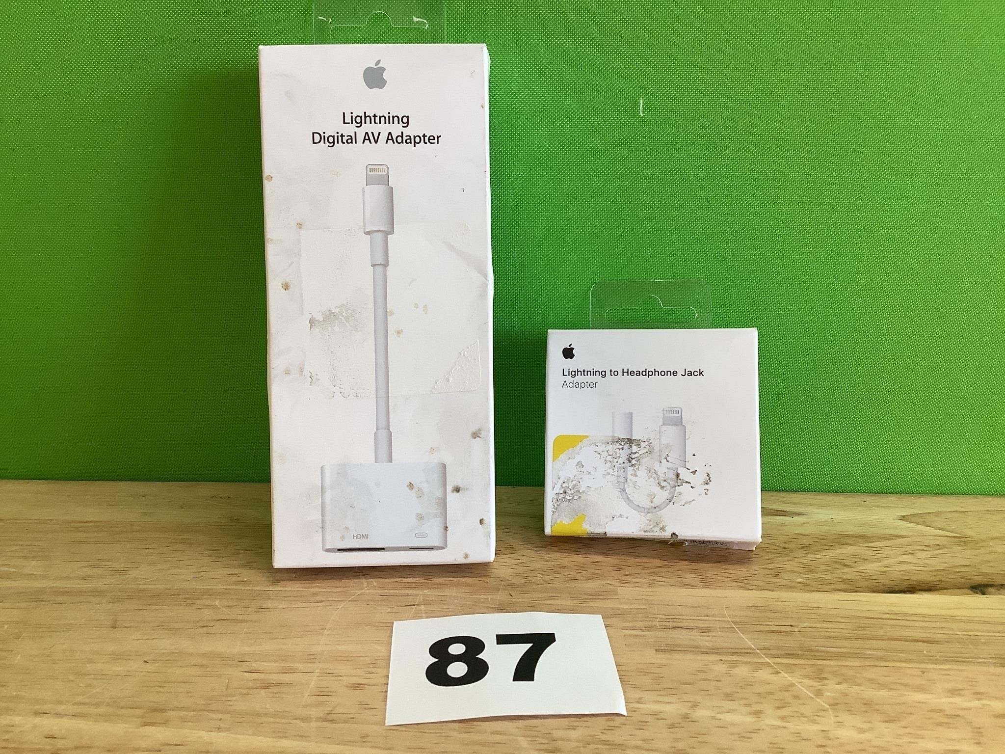 Apple Lightning Digital AV and Headphone Adapter