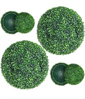 $60 Artificial Plant Boxwood Topiary Balls 15.7"