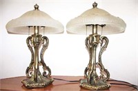 Cast Metal Base Table lamps