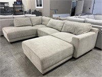 3 Pc Fabric Sectional Sofa