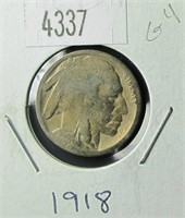 1918 Buffalo Nickel G4 Condition