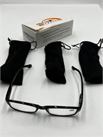 4 pairs of 3.0 reading glasses truvision readers