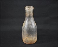 Embassy Fairfax VA Embossed Milk Bottle