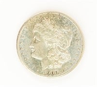 Coin Scarce-1900-S Morgan Silver Dollar-Ch AU