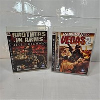 Brothers In Arms/Rainbow Six Vegas 2 PS3 bundle