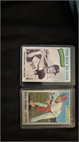 Steve Carlton, 1977 TOPPS CARL YASTRZEMSKI 2 lot