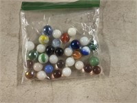 Small bag of marbles
