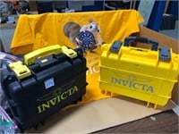 Invicta Watch Cases & Tee Shirt