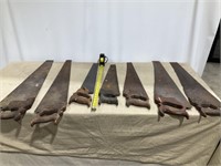 Hand saws various sizes