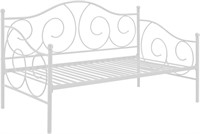 Desert Fields Victoria Metal Daybed  Twin  White