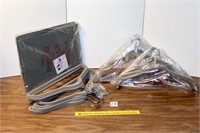 (44) Joy Mangano huggable hangers & storage