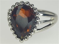 925 stamped gemstone ring size 10.25