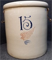 Red Wing 15-Gallon Stoneware Crock