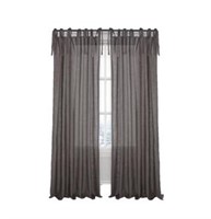 allen + roth 95-in Grey Curtain Panel $40