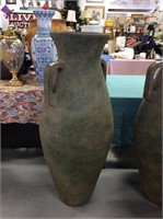 4 foot tall terra-cotta vase