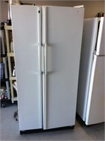 GE side-by-side fridge raider freezer