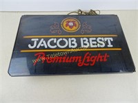 Jacob Best Premium Light Beer Backbar light -