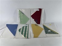 (6) Japanese Girl Scout Scarves