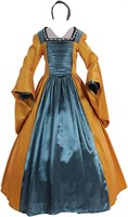 $118  1791's Lady Boleyn Dress Gown (Yellow, XXL)