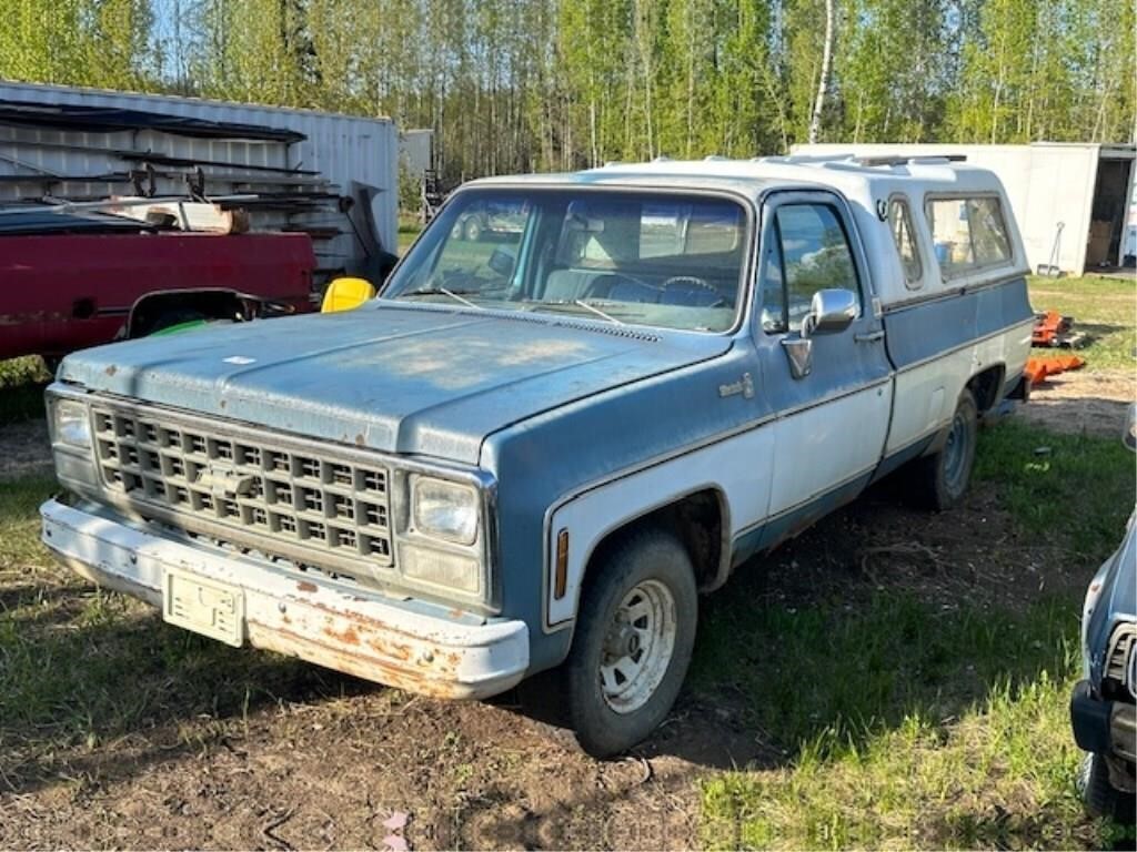 1980 Silverado 1/2 Ton, runs, needs work