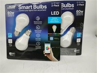 FEIT Electric 2 Pack Color WIFI Smart LED $34