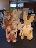 5 Auction Item Lot Of Easter Items.