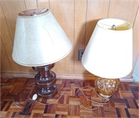 Pair Of Retro Lamps .