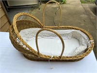 Moses Wicker Baby Basket