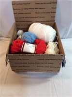 Box full of yarn