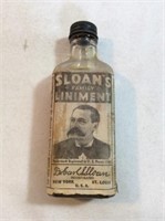 Sloans family LINIMENT vintage bottle
