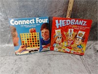 Connect Four and Hedbanz Board Games