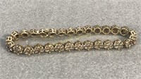 10kt Gold & Diamond Bracelet