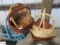 pile of baskets