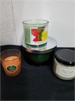 New 12 oz cucumber melon sorbet candle, new 22.9