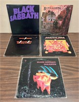 Black Sabbath album lol collection. Rare!