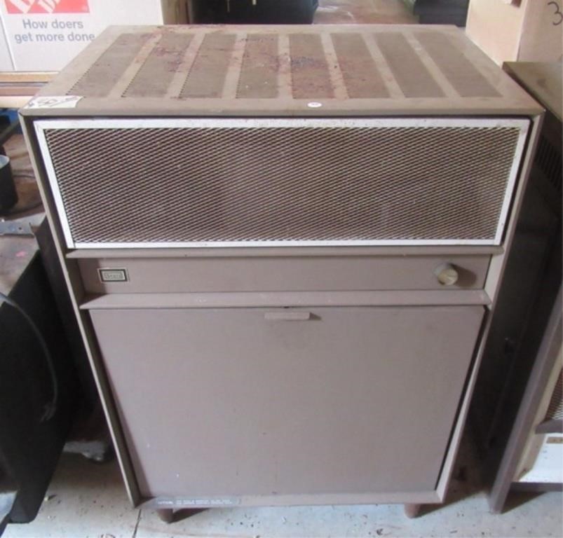 Sears vintage furnace. Measures: 40.5" H x 28" W