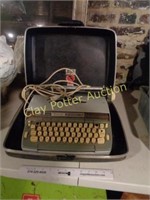 Vintage Electric Typewriter in Case