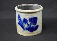 Wisconsin Pottery Salt Glaze Cobalt Stoneware Jar