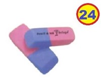 Pack of 24 - Ink & Pencil Erasers Premium Quality