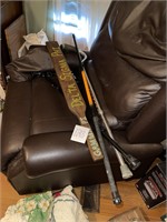 walking canes pool stick and more lot