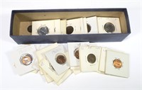Lot, U.S. and Canadian coins, 40 pcs.