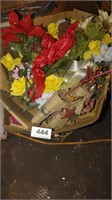 2 memorial flower arrangements