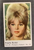 BRIGITTE BARDOT: Scarce MAPLE LEAF GUM Card (1960)