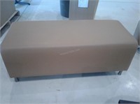 Borgo Leather Ottoman/Bench 48" x 21" x 19" $500