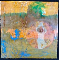 Etta Jean Juge Quiet Moment Encaustic Mixed Media