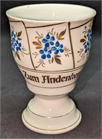 Vintage Porcelain German Memory Cup