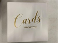 WEDDINGS CARDS THANK YOU BOX