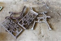 Metal Bench Parts