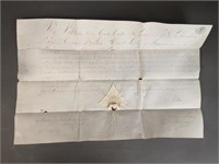 William III of the Netherlands Signed Document.